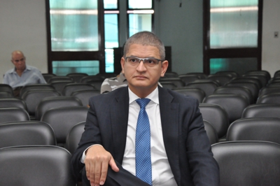 Daniel Silva, Delegado da PF foi prestigiar a aprovação do projeto